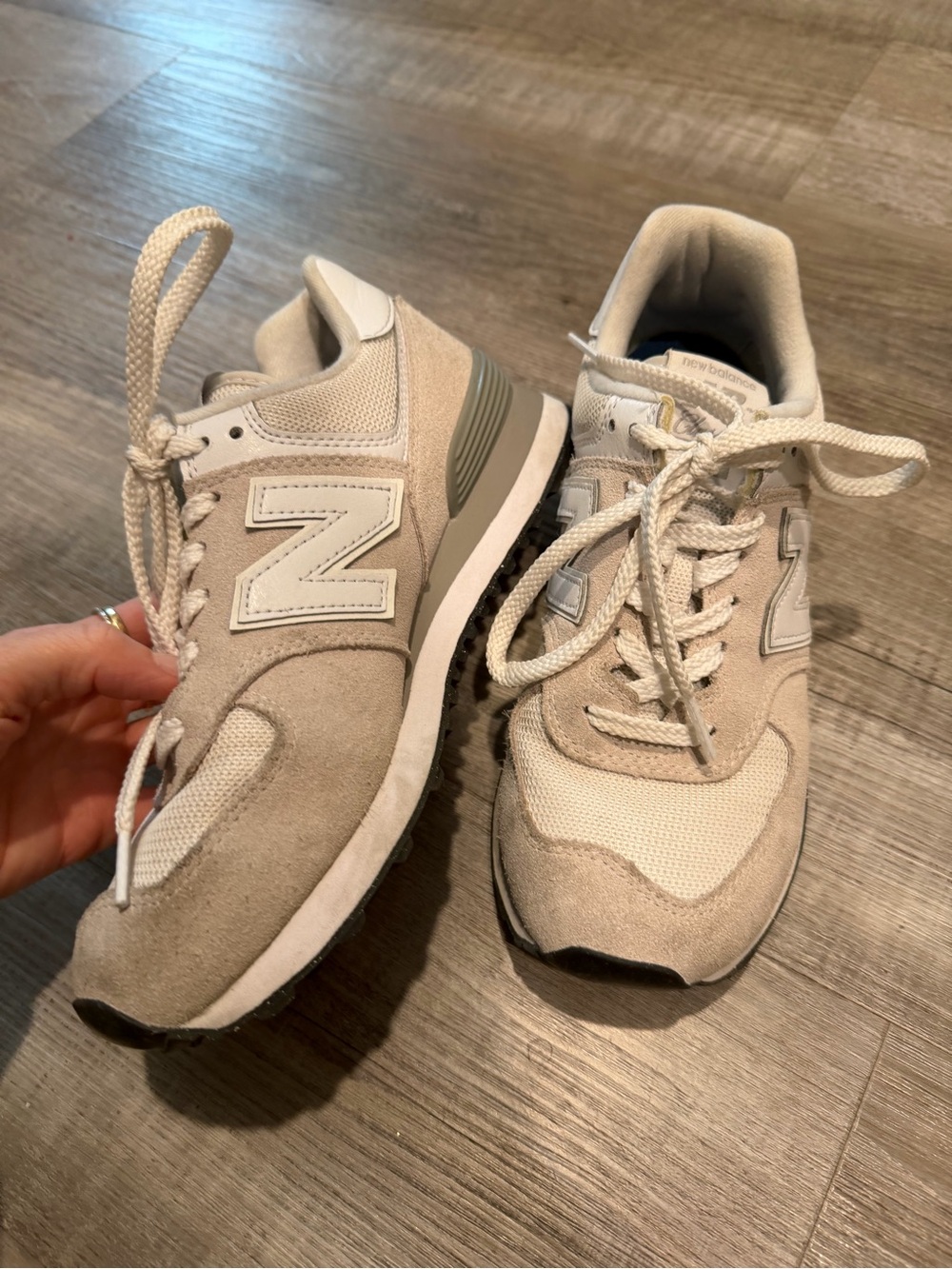 New Balance 574 & Whitey Suede Mesh Sneakers